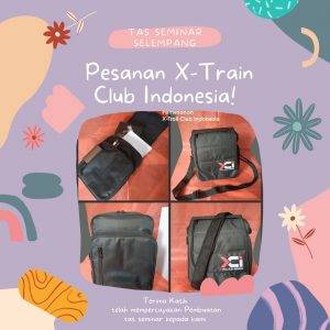 Tas Seminar Selempang Pemesanan X-Train Club Indonesia